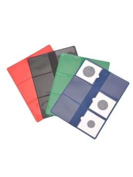 Coin folder for 6 coinholders