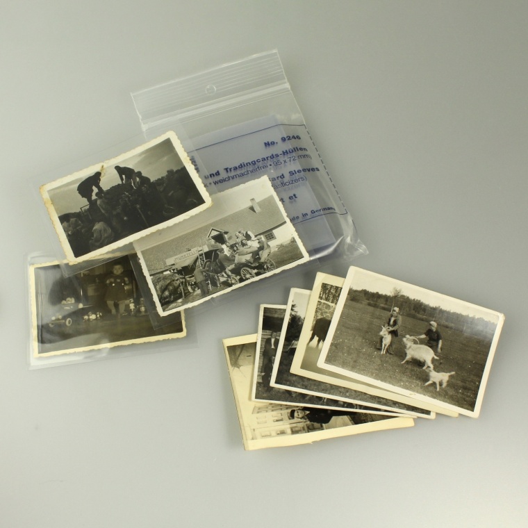 Transparent Sleeves 95×72 mm