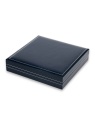 oin Box Blue Leatherette for Multiple Coins/Medals