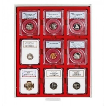 Coin box STANDARD for 9xSLAB
