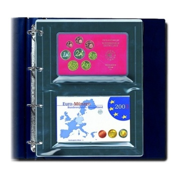Compact A4 Coin Page for Coin Sets