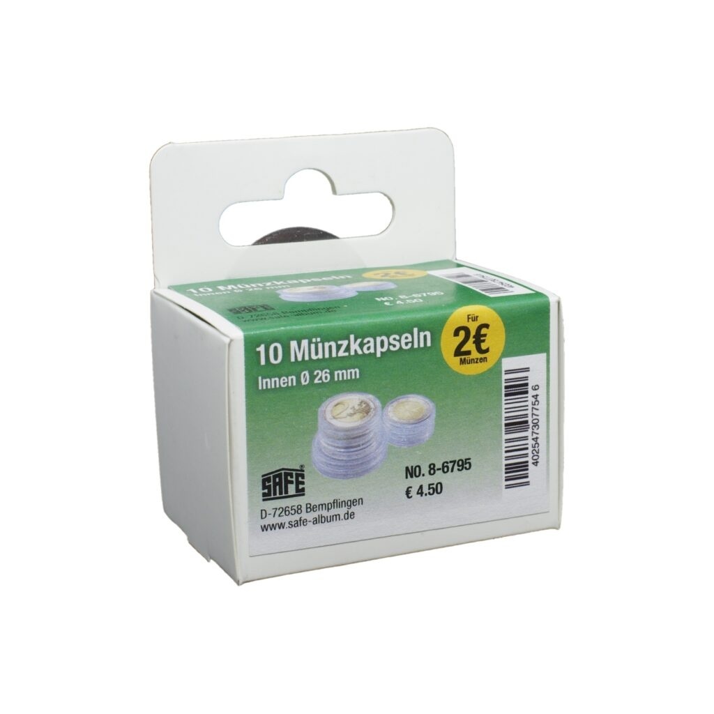 Coin Capsules 10-pack