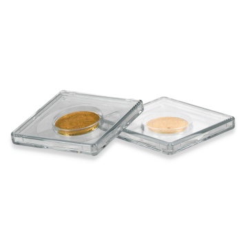 Square coin capsules 10-pack