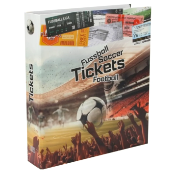 Football ticket album