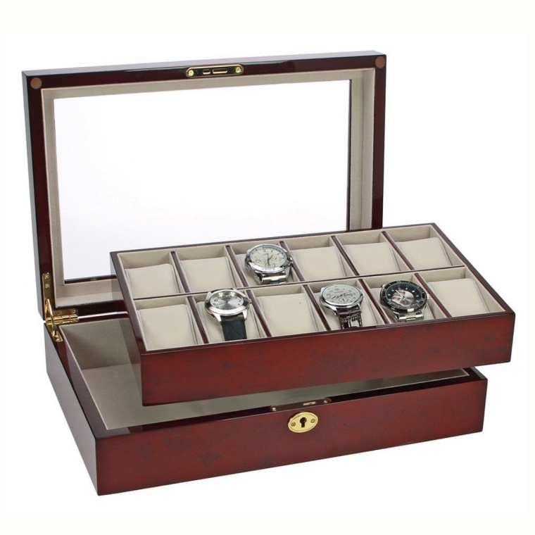 Wooden Case for Watches and Jewellry