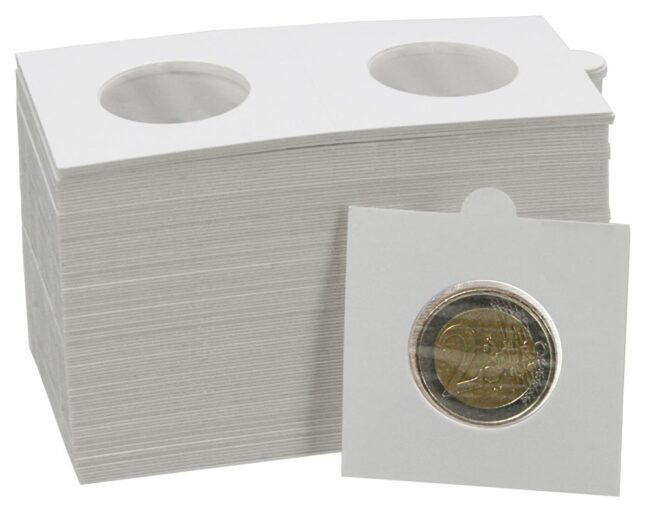 50x50 isekleepuv mündiraam XL - 100-pakk