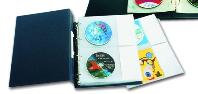Compact A4 vahelehed CD/DVD 496PA