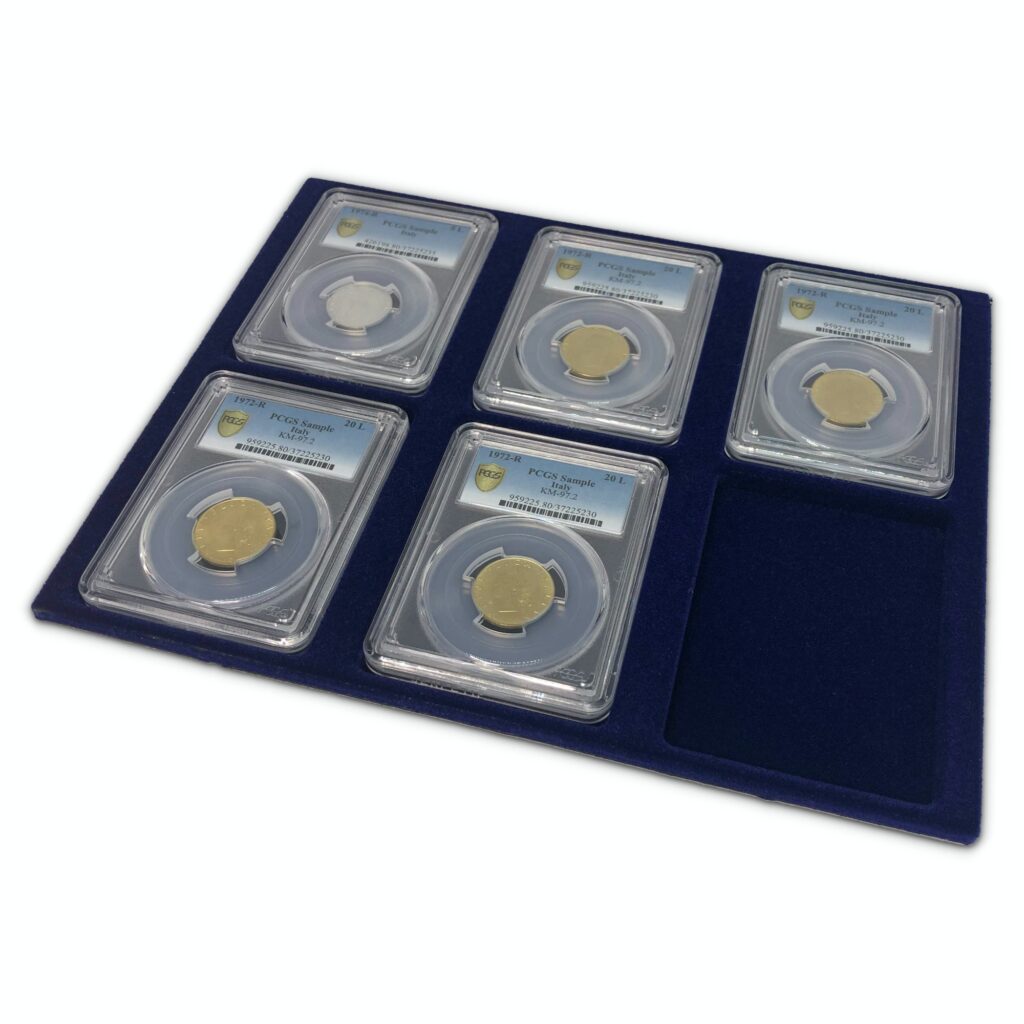 Alumiiniumist kohver sertifitseeritud müntidele