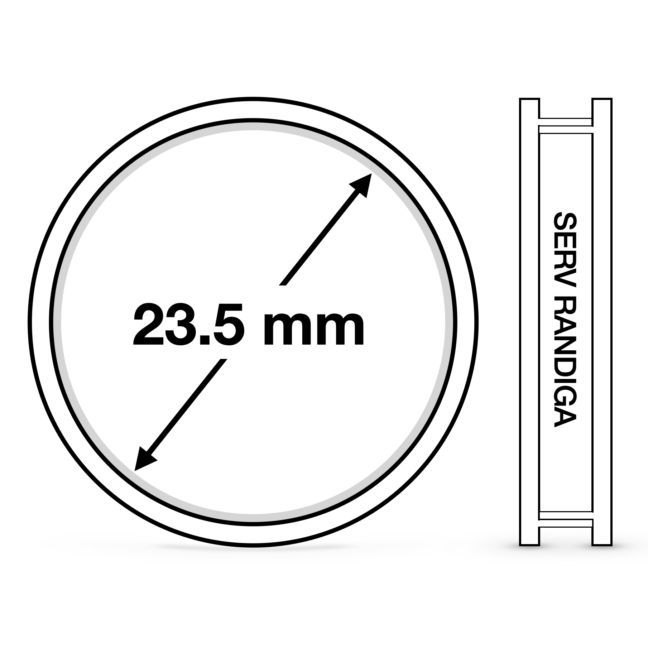 Mündikapsel XL - ∅23.5mm (1€)