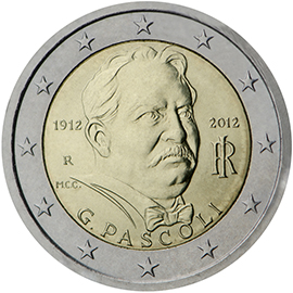 Itaalia 2€ 2012 Pascoli