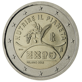 Itaalia 2€ 2015 Milano EXPO