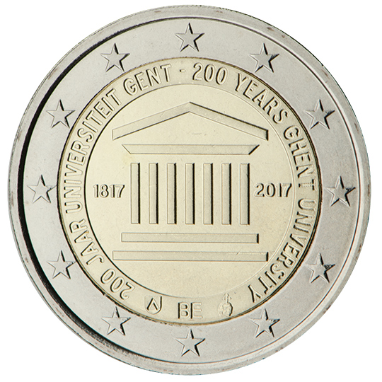 Belgia 2€ 2017 Genti Ülikool