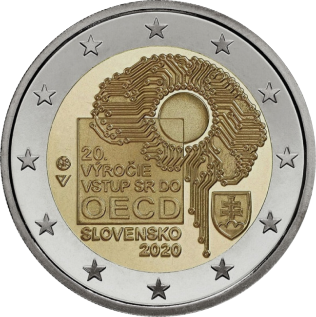 Slovakkia 2€ 2020 OECD
