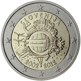 Sloveenia 2€ 2012 TYE