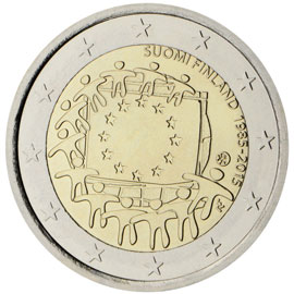 Soome 2€ 2015 EL lipp